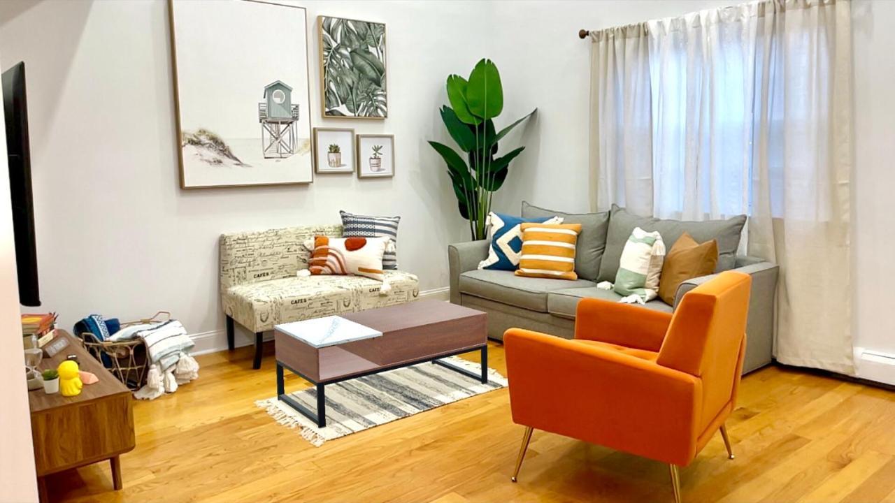 Modern Apartment With Parking & Quick Ride To Manhattan New York Exterior foto